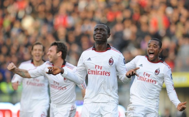 AC Milan's midfielder of Sierra Leone Ro